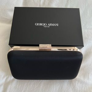 Georgio Armani Perfumes Black Box Clutch